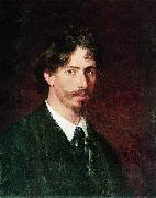 Ilia Efimovich Repin Self portrait oil painting